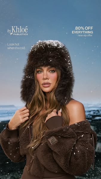 Khloé Kardashian ad