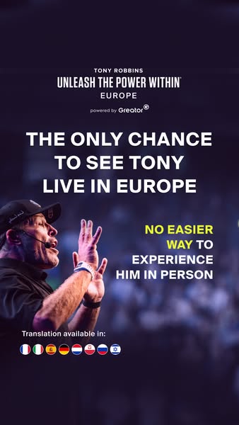 Tony Robbins ad