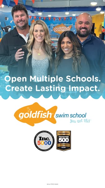 Goldfish Swim School ad