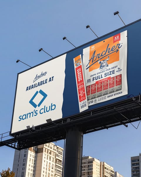 Archer Jerky ad
