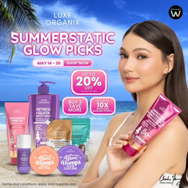 Luxe Organix Philippines ad