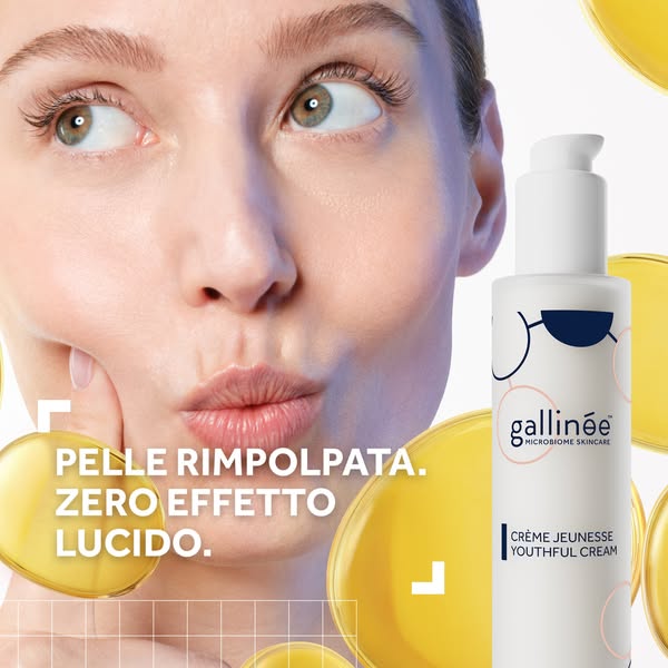 Gallinée Microbiome Skincare ad