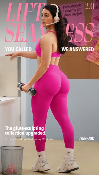 Jessica Lilly Bickling Fitness ad